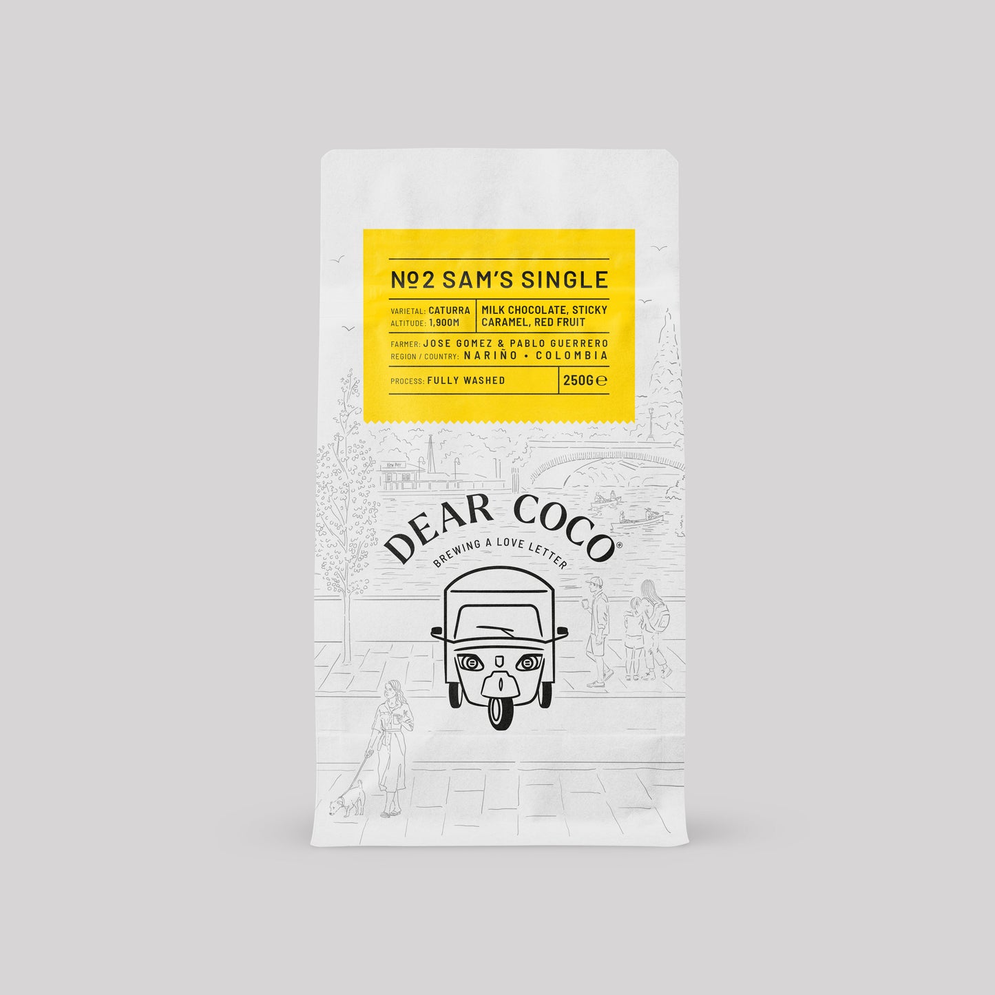No. 2 Sam's Single Coffee Beans 250g