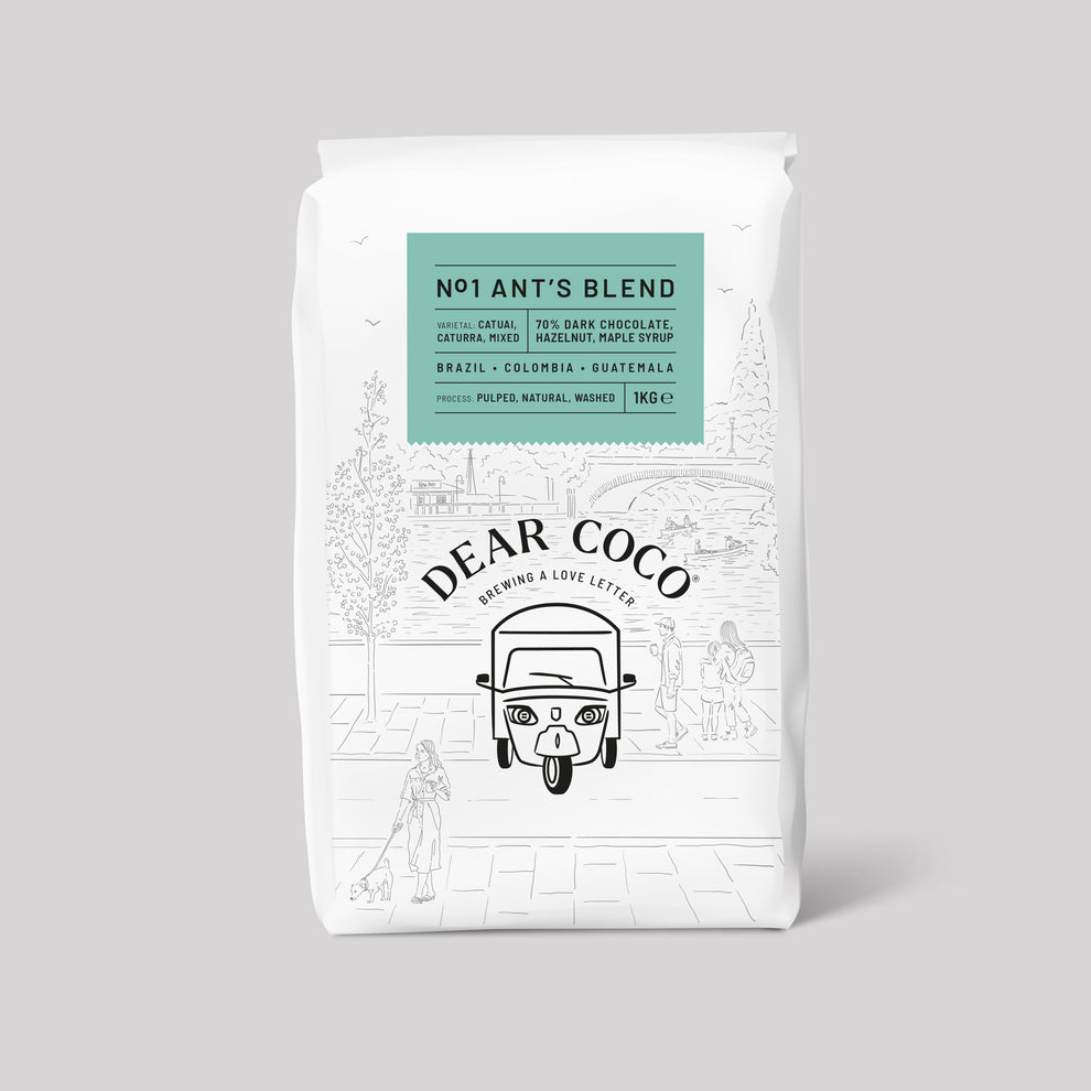 Dear Coco | Buy Ant's Blend 1kg coffee bags (beans/ground)