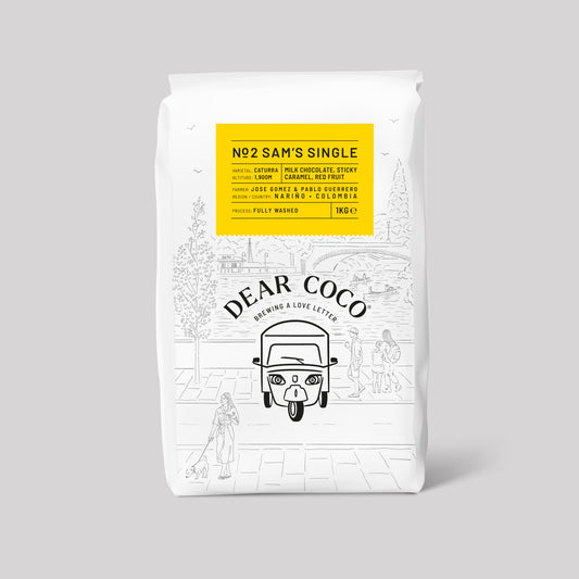 No. 2 Sam's Single Coffee Beans 1kg
